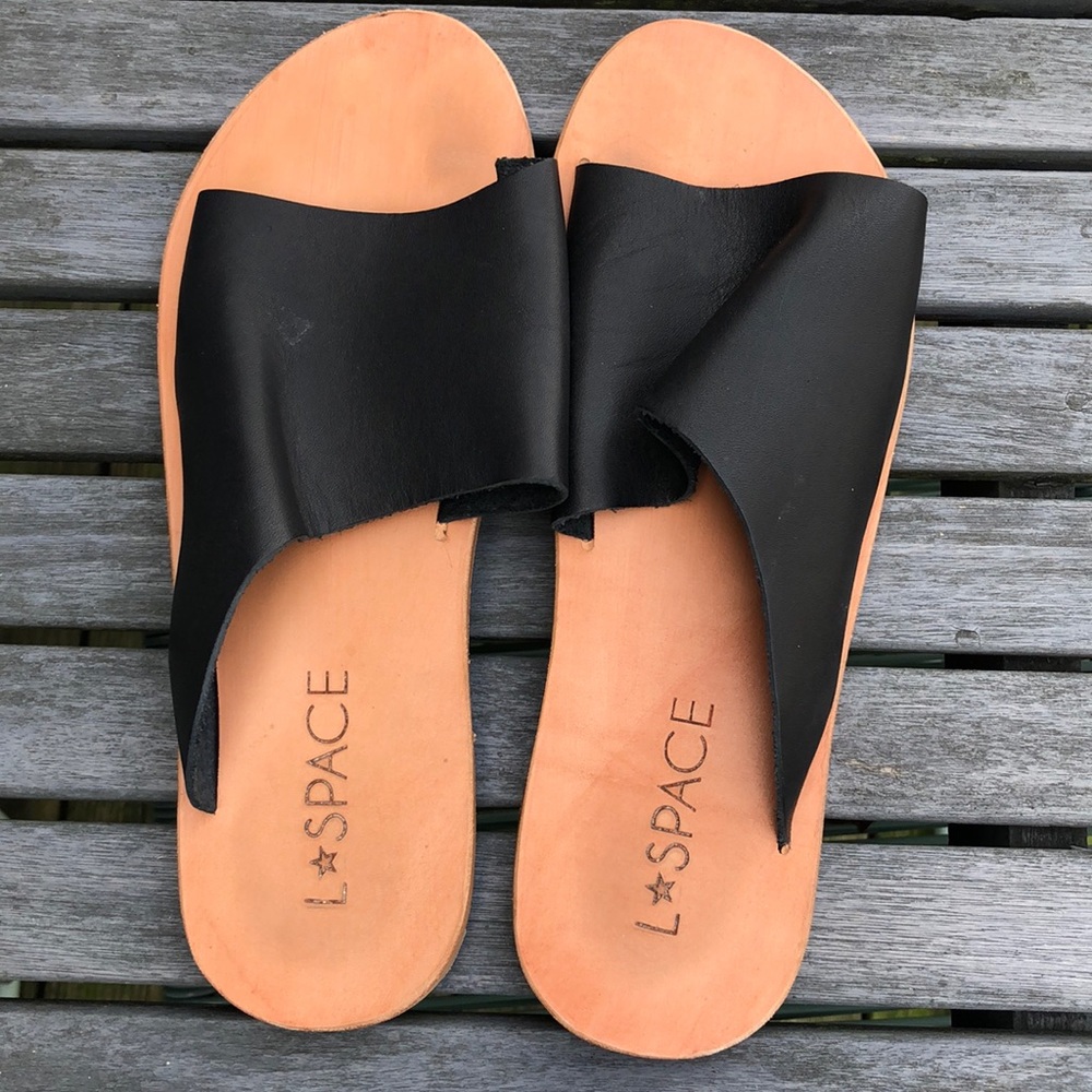 Lspace leather sandals